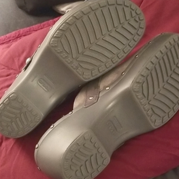Crocs Clogs Gray women's 10 - Picture 4 of 5